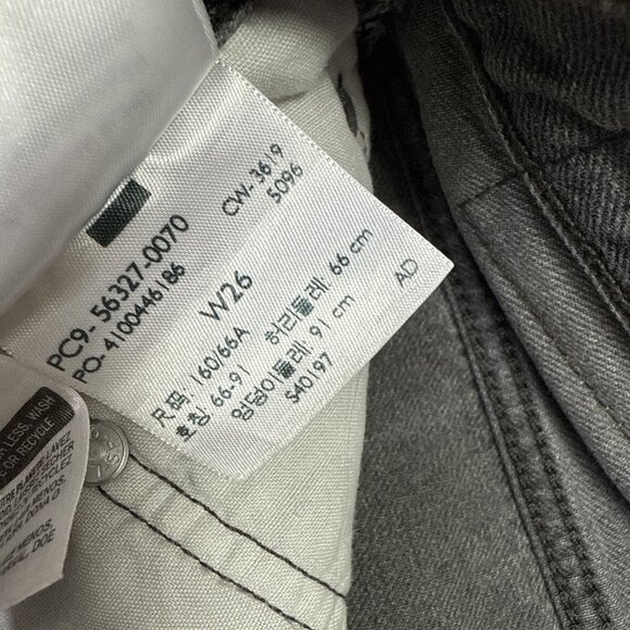 Levi’s 501 Shorts Black Pockets Women’s Size 26 - Picture 8 of 11